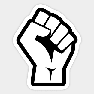 Black Power Fist, black lives matter, civil rights Sticker